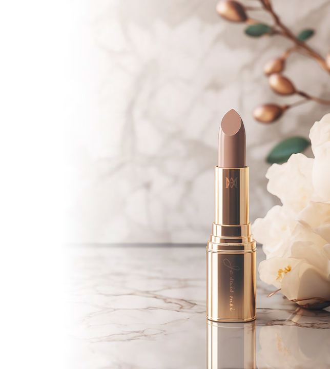 Rose-gold lipstick