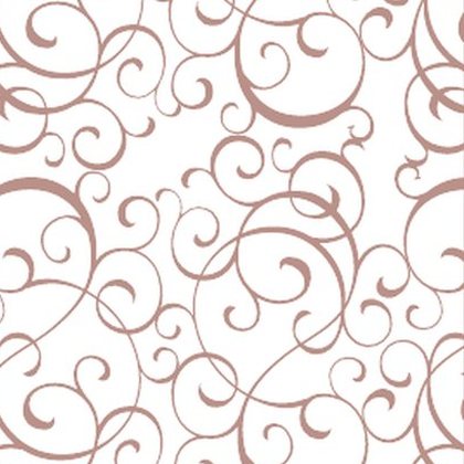 Terracotta scrollwork — pattern from the Marie-Antoinette Style Guide